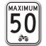 Maximum 50 km/hr