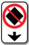Accès interdit aux véhicules dans une voie